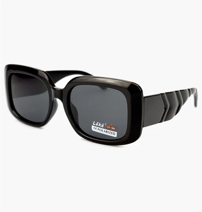 Солнцезащитные очки женские Leke Black/Grey 2251-C1