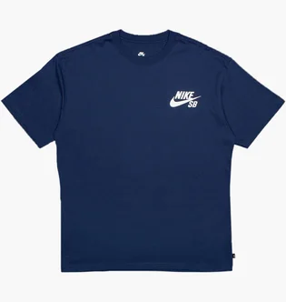 Футболка унисекс Nike Sb Logo Skate Ss Tee Blue DC7817-411
