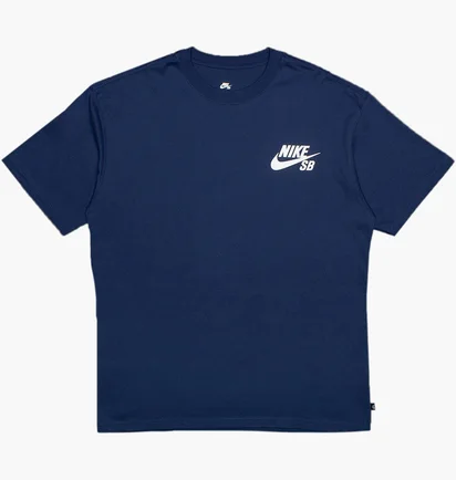 Футболка унисекс Nike Sb Logo Skate Ss Tee Blue DC7817-411