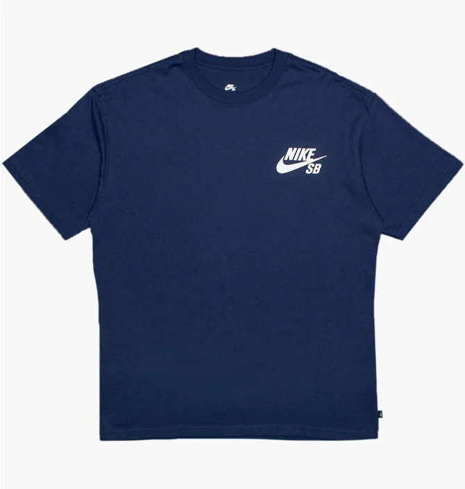 Футболка унисекс Nike Sb Logo Skate Ss Tee Blue DC7817-411