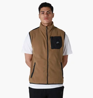 Жилетка мужская Nike Sportswear Therma-Fit Sports Utility Fleece Vest Brown Dq5105-242