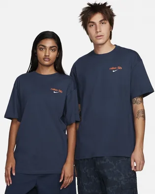 Футболка унисекс Nike Sb Skate T-Shirt Blue FJ1163-410