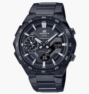 Часы мужские Casio Edifice Smartphone Link Carbon Edition ECB-2200DC-1A
