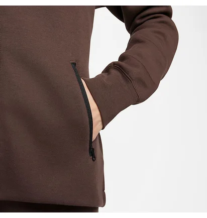Толстовка женская Nike Sportswear Tech Fleece Brown FB8338-237