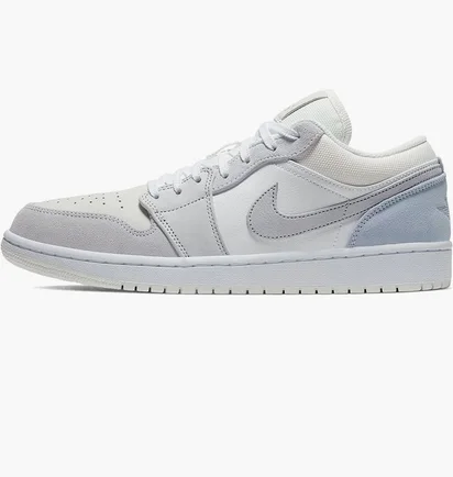 Кроссовки мужские Air Jordan 1 Low White/Grey CV3043-100
