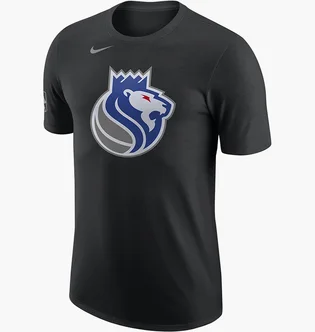Футболка мужская Nike T-Shirt Nba Sacramento Kings City Edition Black FN1179-010