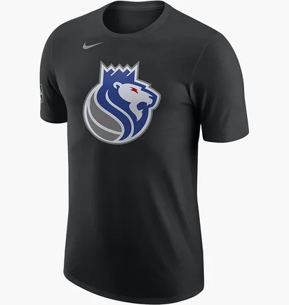 Футболка мужская Nike T-Shirt Nba Sacramento Kings City Edition Black FN1179-010