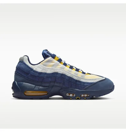 Кроссовки мужские Nike Sb Air Max 95 X Eric Koston Obsidian And Speed Yellow MenS Shoes Blue HQ8492-400