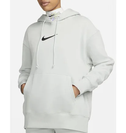 Худі жіноче Nike Sportswear Phoenix Fleece Oversized Pullover Hoodie Grey Fd0892-034
