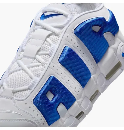 Кросівки чоловічі Nike Air More Uptempo Low White/Blue FZ3055-101