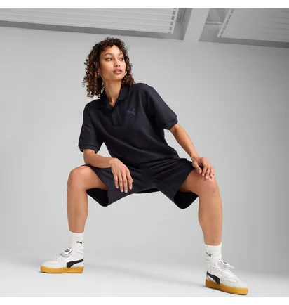 Поло унисекс Puma Premium Ess Relaxed Jacquard Polo Black 629670-16