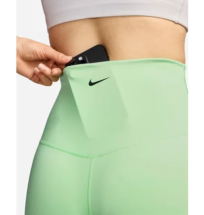 Шорты женские Nike One Df Hr Shrt Gls Green FZ4873-376