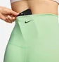 Шорты женские Nike One Df Hr Shrt Gls Green FZ4873-376