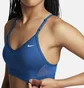 Топ женский Nike Padded V-Neck Sports Bra Blue CZ4456-477