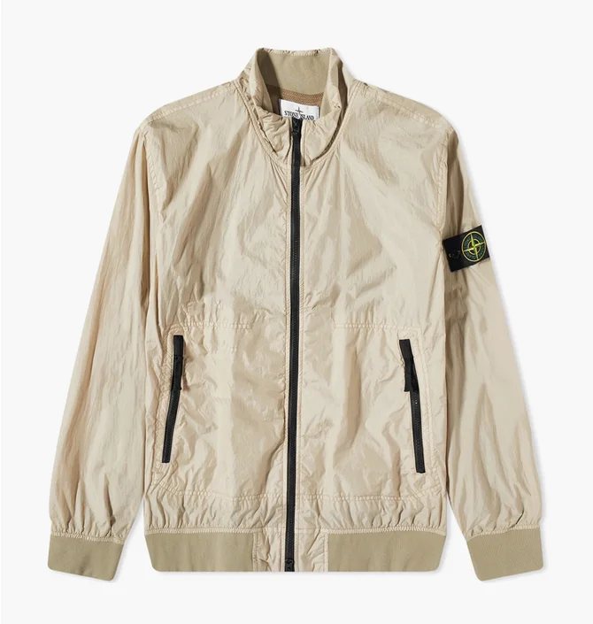 Куртка чоловіча Stone Island Crinkle Reps Jacket Beige 781542822-V0092