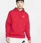 Худі чоловіче Nike Nsw Club Hoodie Red BV2654-657