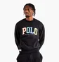 Світшот чоловічий Ralph Lauren Polo Rl Fleece Logo Sweatshirt Black 710890191001