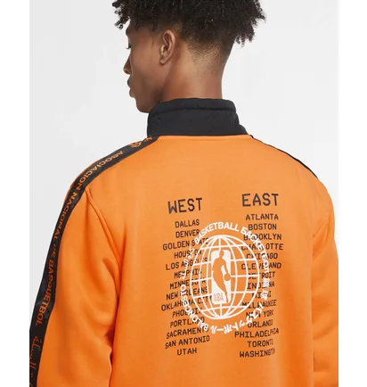 Свитшот мужской Nike Team 31 Courtside Orange Cn0063-886