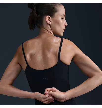 Боді жіноче Nike Zenvy Dri-Fit 7/8 Bodysuit Black HJ1084-010