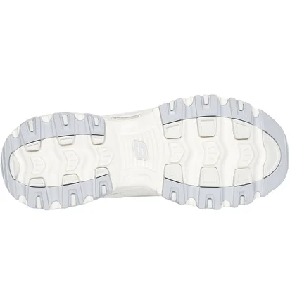 Кроссовки женские Skechers Slip-Ins: DLites Beige/Grey 150537-NTGY