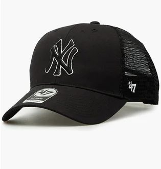 Кепка унисекс 47 Brand Mlb New York Yankees Branson Black BRANS17CTP-BKAQ