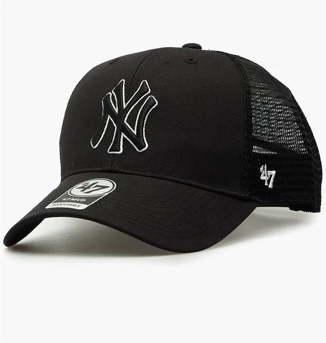 Кепка унісекс 47 Brand Mlb New York Yankees Branson Black BRANS17CTP-BKAQ