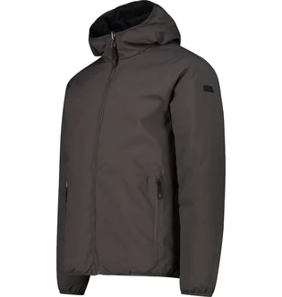 Куртка мужская CMP Fix Hood Twill Brown/Black 34K0137-E910
