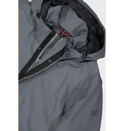Парка мужская CMP Zip Hood Feel Warm Grey 35K3737-U862