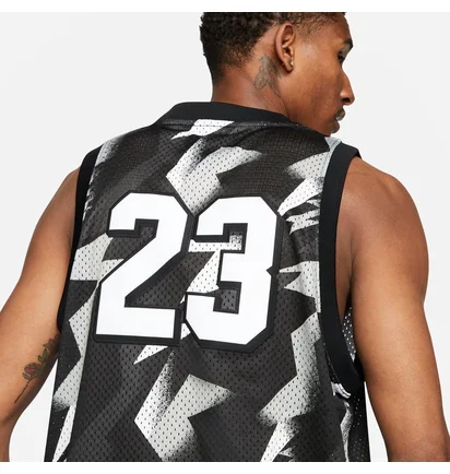 Майка чоловіча Air Jordan Air Mesh Black/White Cz4738-010