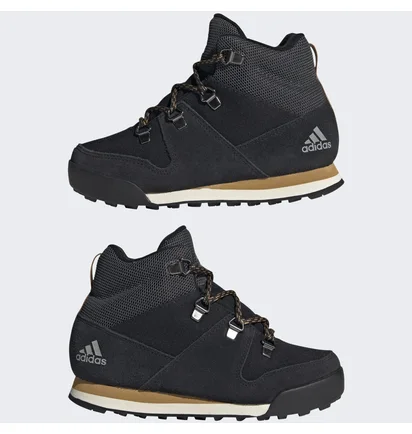 Кроссовки детские Adidas Terrex Climawarm Snowpitch Winter Shoes Black Fz2602