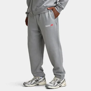 Штаны мужские New Balance Tone Logo Cuff Grey MP51785