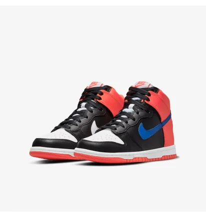 Кроссовки детские Nike DuHigh Knicks Black/Red DB2179-001