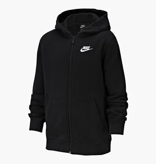 Кофта дитяча Nike B Nsw Hoodie Fz Club Black BV3699-010