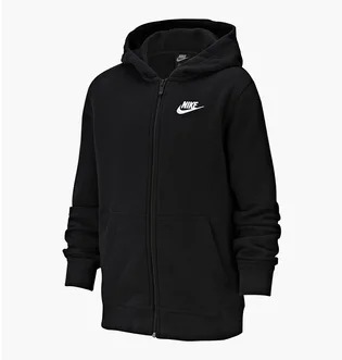 Кофта дитяча Nike B Nsw Hoodie Fz Club Black BV3699-010