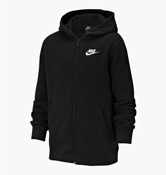 Кофта дитяча Nike B Nsw Hoodie Fz Club Black BV3699-010