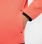 Толстовка детская Nike Tech Fleece Hd Fz Ls Peach HV8695-814