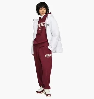 Спортивний костюм жіночий Nike Oversize Bordo FB9960-638__FB9959-638