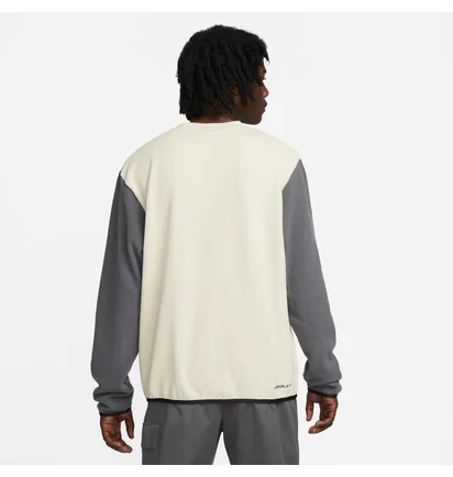 Свитшот мужской Nike Spu Tf Polar Fleece Crewneck Sweatshirt Grey/Beige Dq5104-206