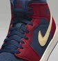 Кросівки чоловічі Air Jordan 1 Mid Se Blue/Bordo IO7449-600