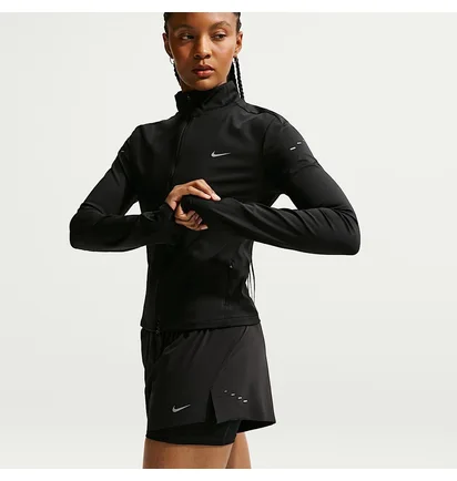 Шорты женские Nike W Nk Swift Df Mr 2N1 Black HJ5376-010