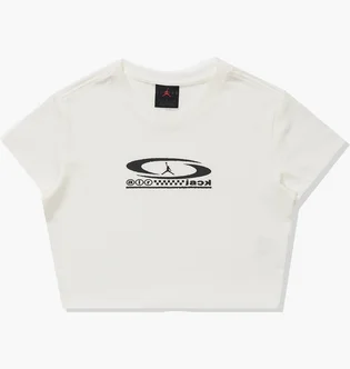Футболка женская Air Jordan X Travis Scott Baby Tee White FQ7805-133