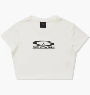 Футболка женская Air Jordan X Travis Scott Baby Tee White FQ7805-133