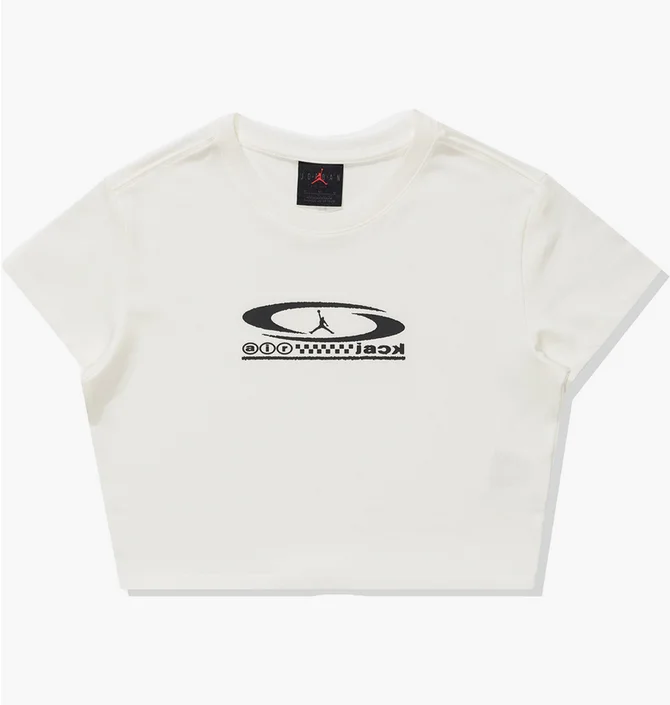 Футболка женская Air Jordan X Travis Scott Baby Tee White FQ7805-133