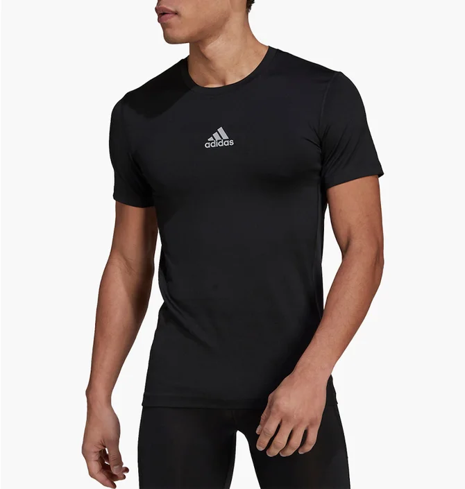 Термобелье мужское Adidas Techfit Compression Black Gu4906