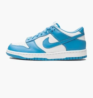Кроссовки детские Nike Dunk Low White/Light Blue CW1590-103