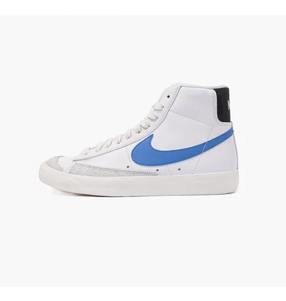 Кроссовки мужские Nike Blazer Mid 77 Vintage White/Blue Bq6806-118