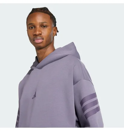 Худи мужское Adidas Future Icons 3-Stripes Violet JW7098