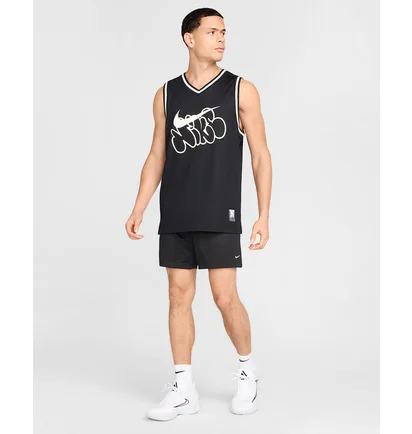 Шорты мужские Nike Dri-Fit 5 Mesh Basketball Shorts Black HV1880-010