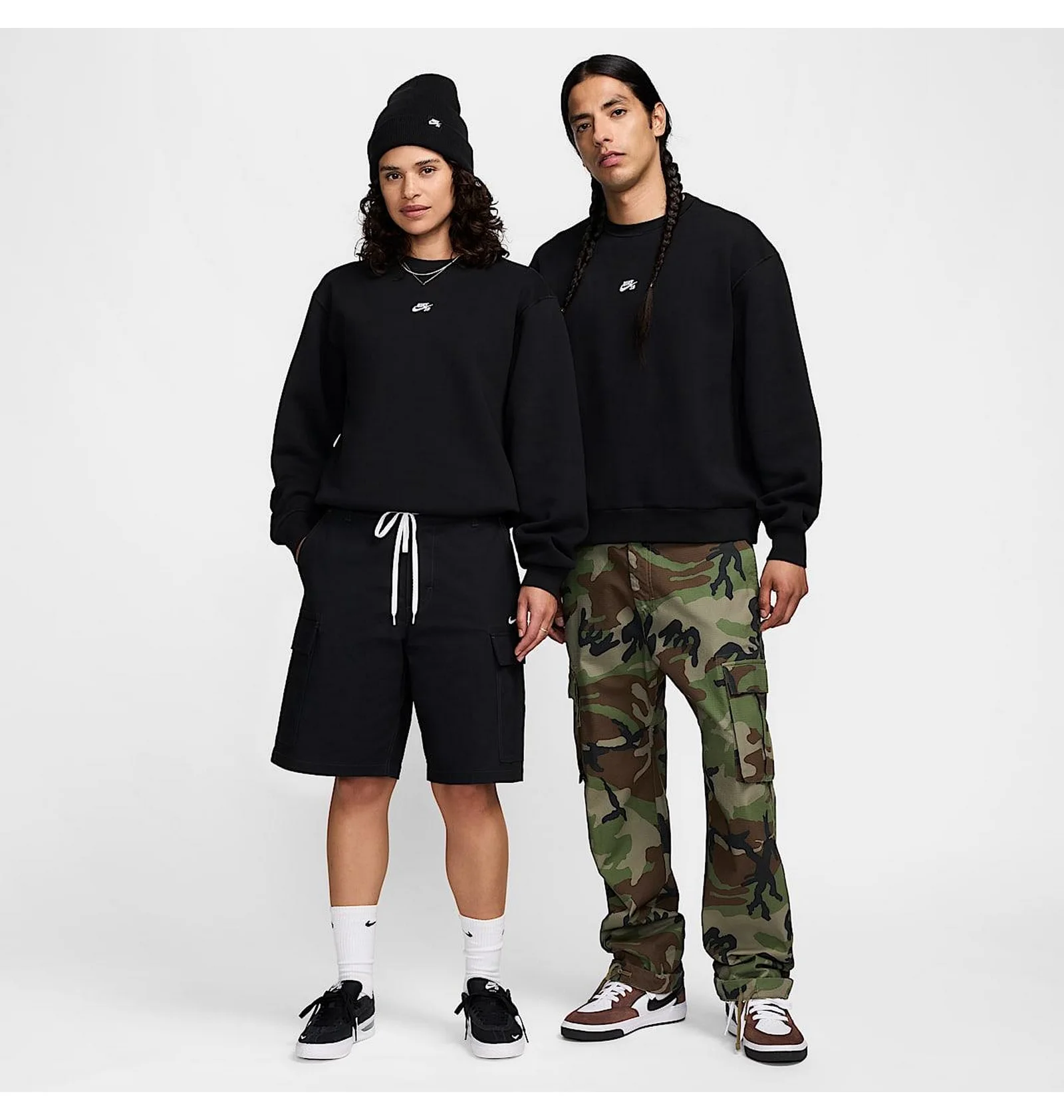 ᐉ Свитшот унисекс Nike Sb Essential Logo Crew Sweatshirt Black