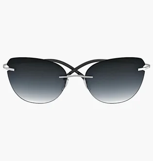 Солнцезащитные очки женские Silhouette Metallic/Grey 8175-6560